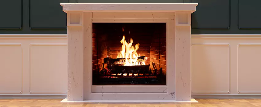 Decorative Electric Fireplace Installation in Westerville, Ohio