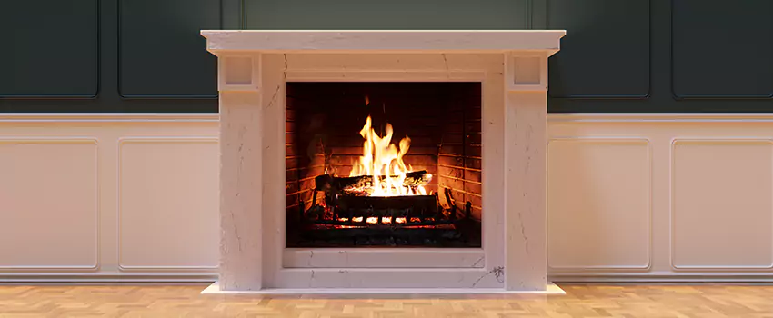 Open Flame Wood-Burning Fireplace Installation Services in Westerville, Ohio