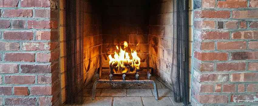 Repairing Damaged Fireplace Tiles in Westerville, Ohio