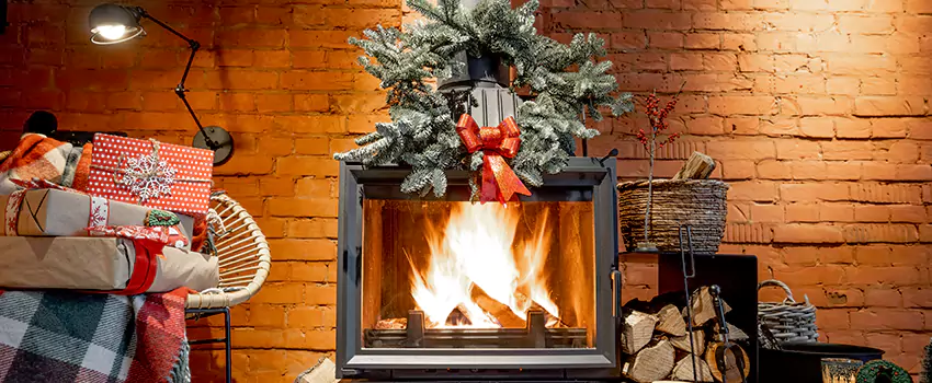 Travis Industries Linear Gas Fireplace Installation in Westerville, Ohio