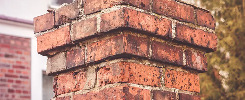 Cracked Chimney Bricks Repair Cost in Westerville, Ohio