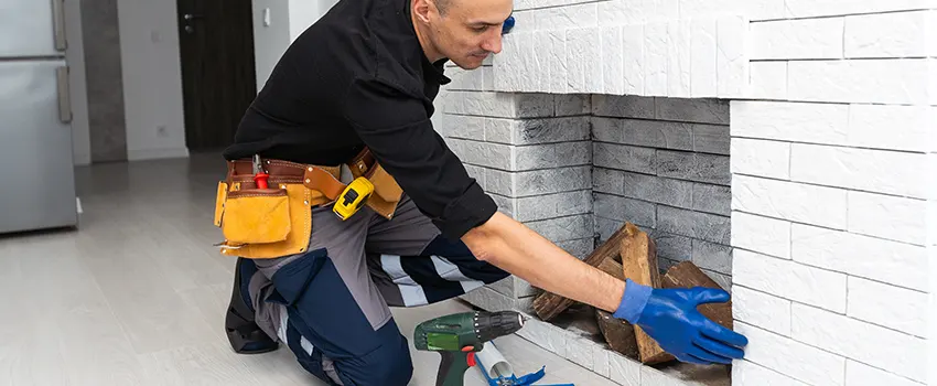 Fireplace Damaged Damper Frame Repair Services in Westerville, Ohio